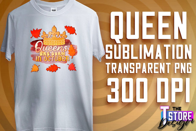 Queen Quotes Sublimation | Queen Design | Queen Sayings Design Sublimation The T Store Design 