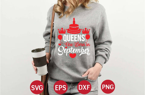 Queens Are Born in September svg SVG designer krishna 