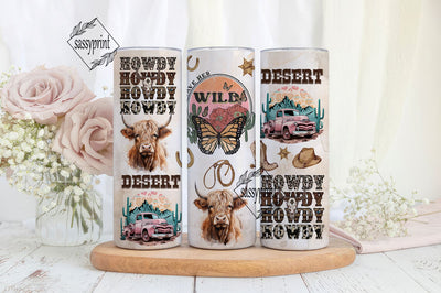quencher tumbler cow sublimational tumbler wrap cowboy 20oz tumbler cactus howdy Sublimation sassyprint 