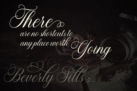 Quens Letter Script Calligraphy Font Suza Studio 