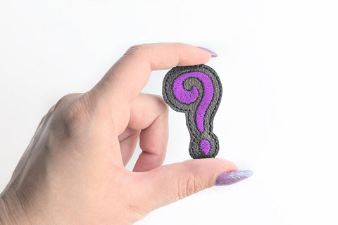 Question Mark ITH Feltie Applique Embroidery Embroidery/Applique DESIGNS Risa Rocks It 
