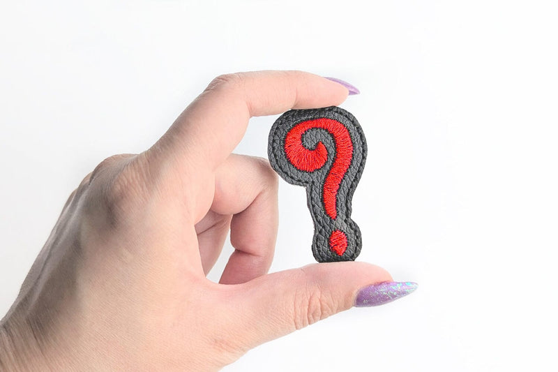 Question Mark ITH Feltie Applique Embroidery Embroidery/Applique DESIGNS Risa Rocks It 