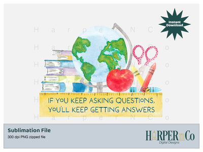 Questions SVG PNG Cut EPS File SVG HarperNCo 