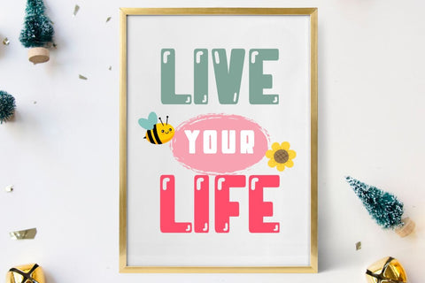 Quick Time - Font Duo Font AnningArts Design 