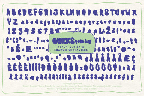 Quicksquickly Font gatype 