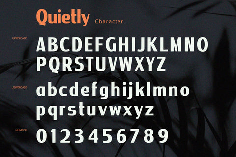 Quietly - Sans Serif Font Font Alpaprana Studio 