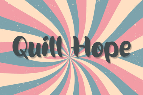 Quill Hope Font Aisyah 