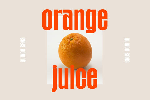 Quinda - Modern Condensed Sans Serif Font studioalmeera 