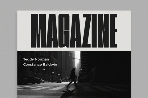 Quinhang - Modern Condensed Sans Serif Font studioalmeera 