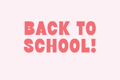 Quirk Bounce Back to School Font Font FontDuo 