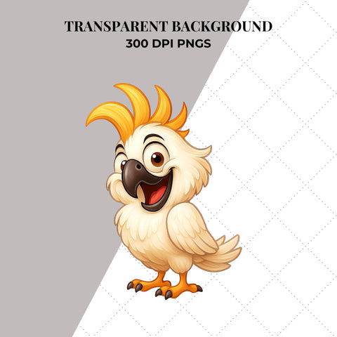 Quirky Birds PNG | Animals PNG SVG Paige Cole Studio 