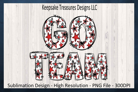 Quirky Doodle Star Letters, Sports Alpha, Sublimation Png, School Sprit Letters, Individual Png Sublimation Keepsake Treasures Designs LLC. 
