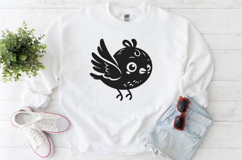 Quirky Funny birds Bundle SVG Rupkotha 