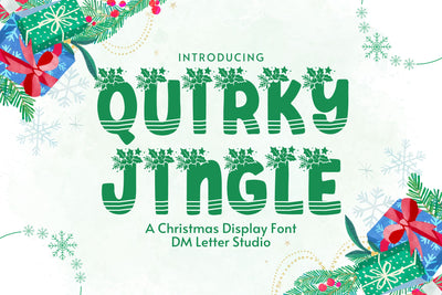 Quirky Jingle Font Dm Letter Studio 