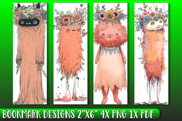 Quirky Monster Printable Design Sublimation afrosvg 