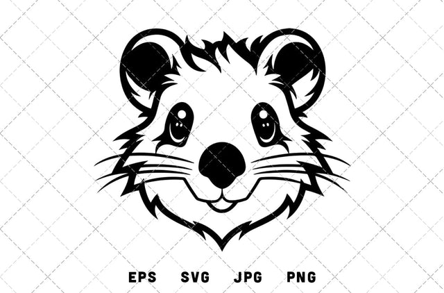 Quokka Mascot Graphics - JPG, SVG, PNG, EPS - Digital Download with Commercial License for Cricut, Silhouette, Scan N Cut Crafting SVG Loveleen Kaur 