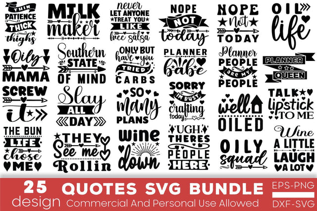 Quotes SVG Bundle SVG Angelina750 
