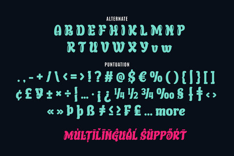 Qutcoy - Display Font Font twinletter 