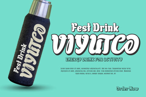 Qutcoy - Display Font Font twinletter 