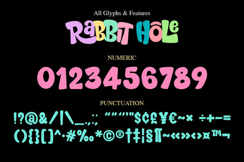 Rabbit Hole Font BB Digital Arts 