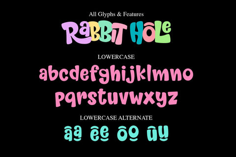 Rabbit Hole Font BB Digital Arts 