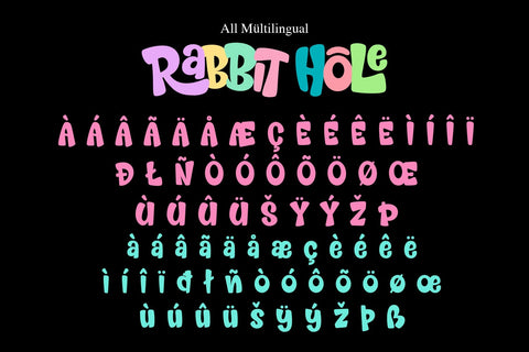 Rabbit Hole Font BB Digital Arts 
