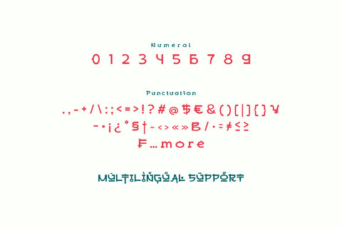 Raboan - Korean Style Font Font twinletter 