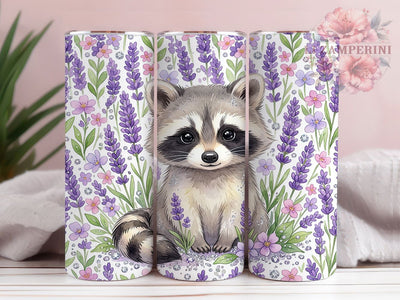 Raccoon Lavender Glitter 20oz Tumbler, Raccoon Lavender, Lavender Glitter, Raccoon Tumbler, 20oz Tumbler, Glitter Tumbler, Lavender Tumbler, Tumbler Wrap Sublimation Li Zamperini 