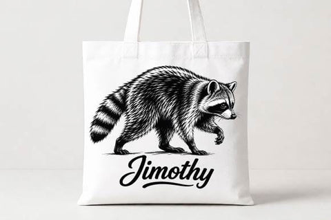 Raccoon PNG Jimothy Wildlife Sublimation Design SVG BillahCrafts 