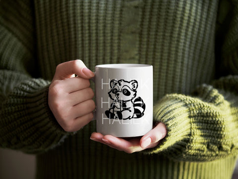 Raccoon SVG Design Set SVG HalieKStudio 