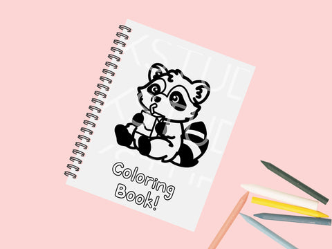 Raccoon SVG Design Set SVG HalieKStudio 