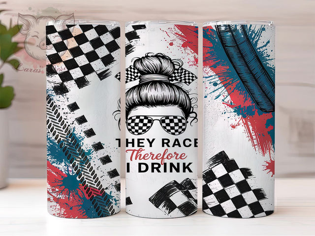 Race Car Checkered Flag Tumbler Wrap, Checkered Flag Tumbler, Race Car Tumbler Design, 20Oz Tumbler Sublimation, Funny Racing Tumbler, Motorsport Tumbler Wrap, Racing Fan Tumbler Sublimation Lara' s Designs 