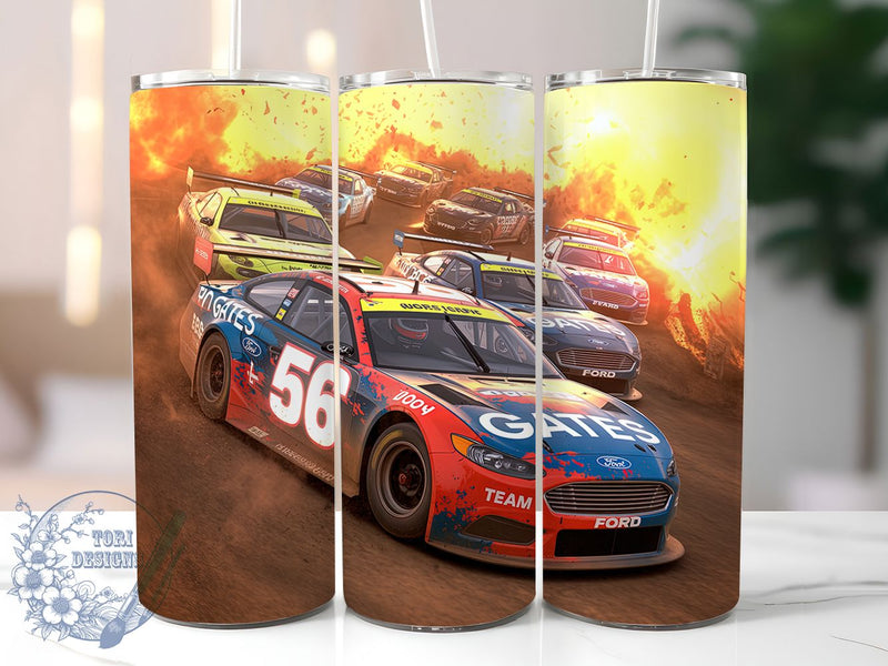 Race Car Motorsport Tumbler Wrap, Racing Theme Cup, 20Oz Sublimation Wrap, Sports Car Drinkware, Speed Lover Gift, Motorsport Mug Design, Checkered Flag Tumbler Sublimation ToriDesigns 