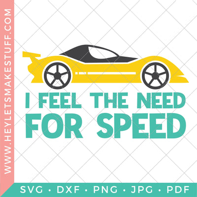 Race Car - Need For Speed SVG Hey Let's Make Stuff 