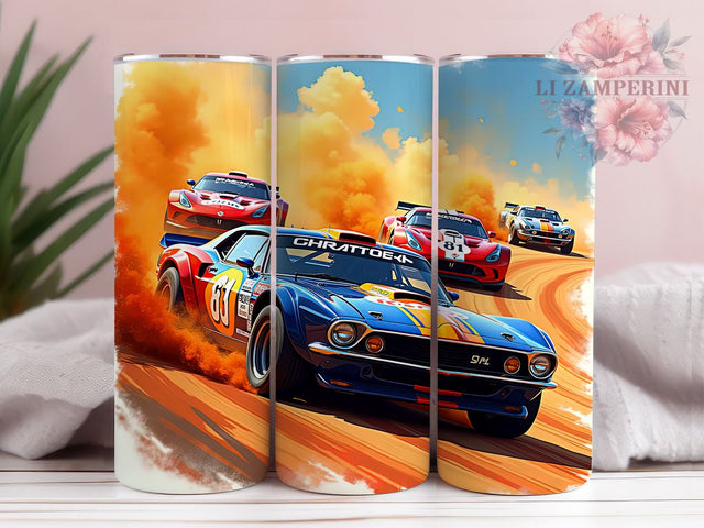 Race Car Racing Tumbler Wrap, Car Enthusiast Gift, Sublimation Tumbler, Custom Race Car Design, Motorsport Drinkware, Unique Racing Merchandise Sublimation Li Zamperini 
