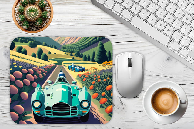Racing Cars Mouse Pad Sublimation Sublimation Jagonath Roy 