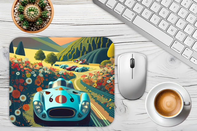 Racing Cars Mouse Pad Sublimation Sublimation Jagonath Roy 