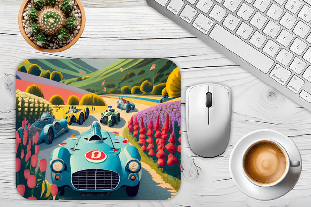 Racing Cars Mouse Pad Sublimation Sublimation Jagonath Roy 