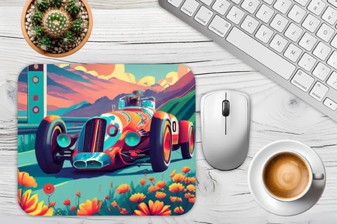 Racing Cars Mouse Pad Sublimation Sublimation Jagonath Roy 