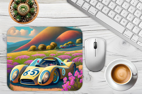Racing Cars Mouse Pad Sublimation Sublimation Jagonath Roy 