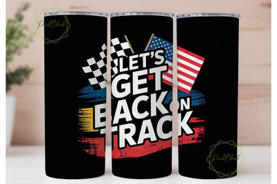Racing Flag Tumbler Wrap 20oz Sublimation PixelChick 