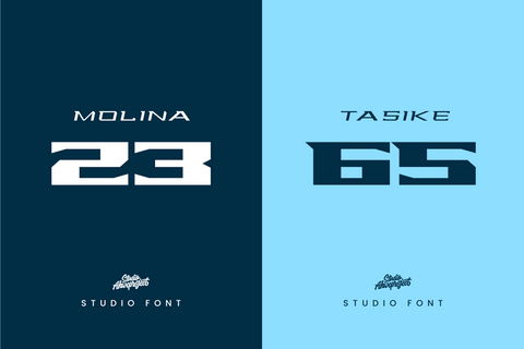 Racing Sunday Pro Font ahweproject 