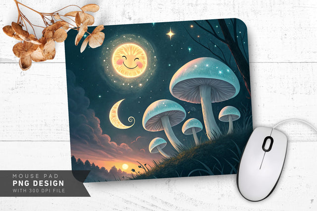Radiant Celestial Goddess Mousepad Sublimation Regulrcrative 
