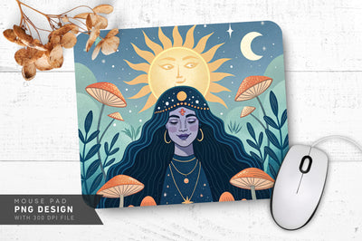 Radiant Forest Fantasy Mousepad SVG Regulrcrative 
