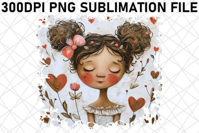 Radiant Love's Watercolor Elegance: Sublimation Sublimation afrosvg 