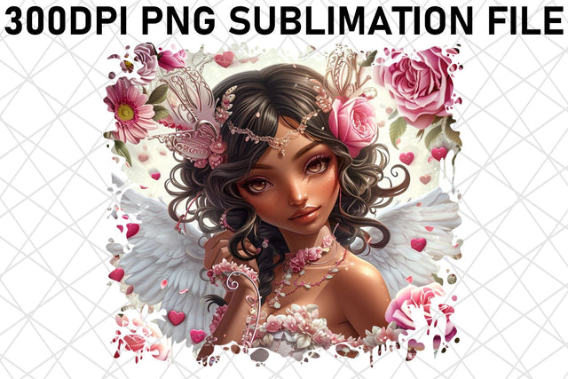 Radiant Love's Watercolor Fantasy: Sublimation Sublimation afrosvg 