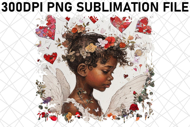 Radiant Love's Watercolor Fantasy: Sublimation Sublimation afrosvg 