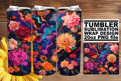 Radiant Petal Cascade: Let petals cascade radiantly Sublimation afrosvg 