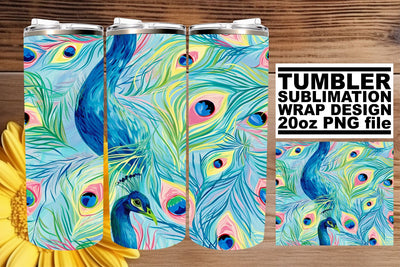 Radiant Plume Wonderland Tumbler Wrap 20oz Sublimation afrosvg 
