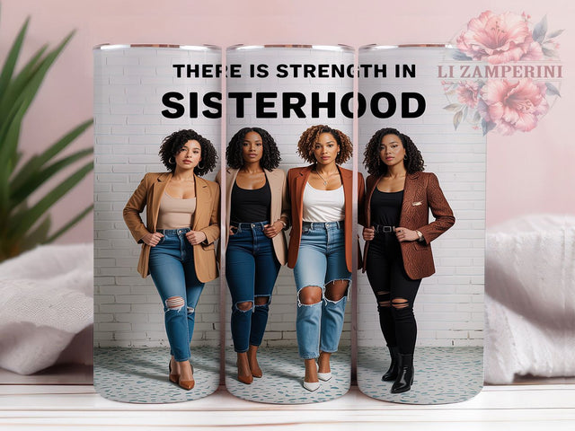 Radiant & Resilient Black Girl Magic Tumbler, Sisterhood Tumbler Wrap, Melanin Women Sublimation, Black Queen Tumbler Design, Afro Women Tumbler Wrap, Empowerment Tumbler Wrap Sublimation Li Zamperini 